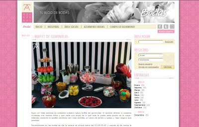 Páginas WEB - Blog Bodas Azurmendi