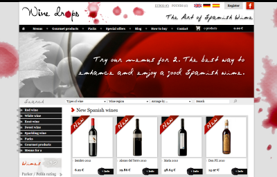 Tiendas Online - Spanish Wine Online