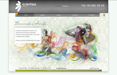 Páginas WEB - Arentza